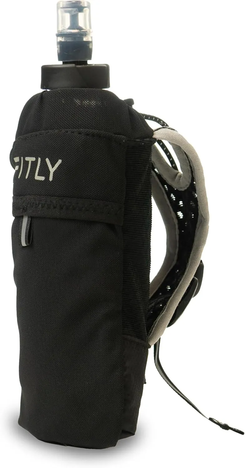 Soft Flask - Shrink As You Drink Soft Water Bottle for Hydration Pack - Folding Water Bottle Ideal for Running, Hiking, Cycling, Climbing & Rigorous Activity
