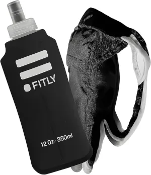 Soft Flask - Shrink As You Drink Soft Water Bottle for Hydration Pack - Folding Water Bottle Ideal for Running, Hiking, Cycling, Climbing & Rigorous Activity
