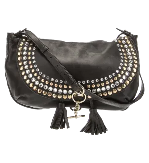 Sonia Rykiel Domino Studded Drawstring Crossbody