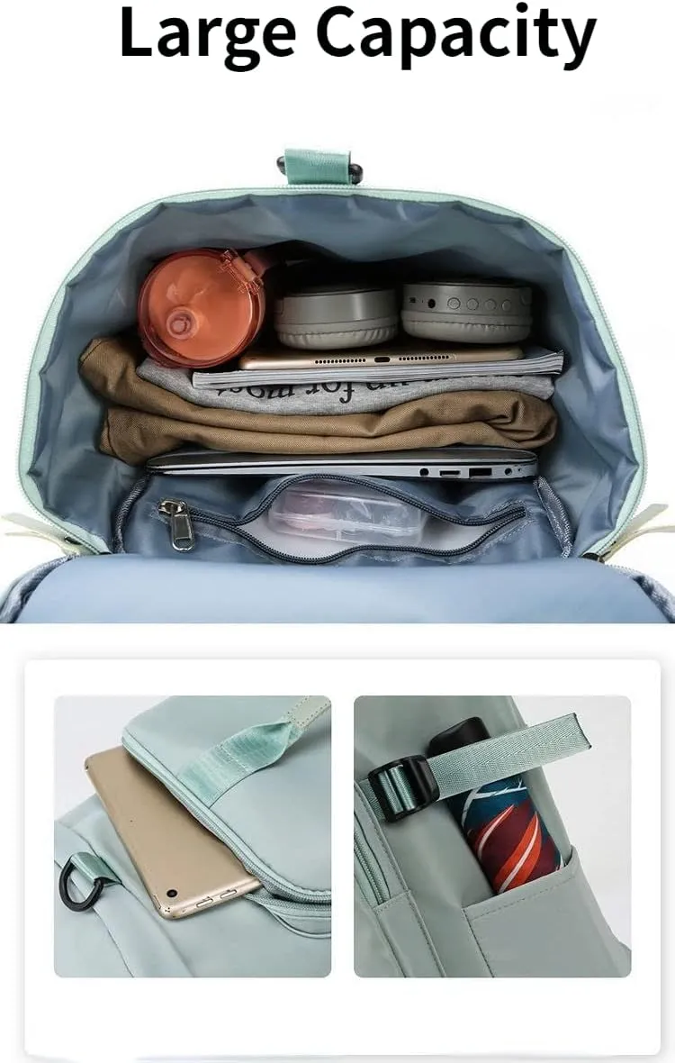 Sports Duffel Bag for Men and Women Shoulder and Crossbody Gym Bag for Short Trips Waterproof Travel Luggage Tote (Blue2)