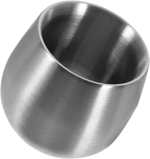 Stainless Steel Shaving Bowl Drop Foaming Container for Men Multi Use Shaving Mug Salon Durable and Comfortable Design