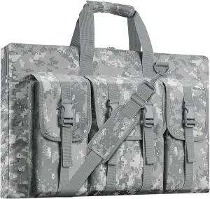 Starlink Gen 3 Satellite RV Carry Bag for Starlink V3 dish antenna and all accessories，Water-Resistant Dustproof Fabric large space，Easy to Carry for Outdoor RV Travel and Camping（Camouflage）