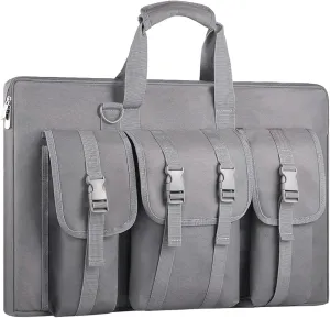 Starlink Gen 3 Satellite RV Carry Bag for Starlink V3 dish antenna and all accessories，Water-Resistant Dustproof Fabric large space，Easy to Carry for Outdoor RV Travel and Camping（Gen 3 Gray）