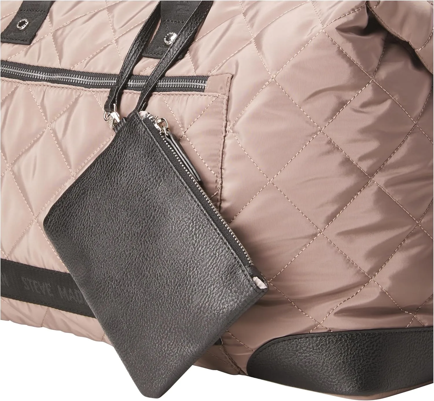 Steve Madden Amos Nylon Quilted Weekender