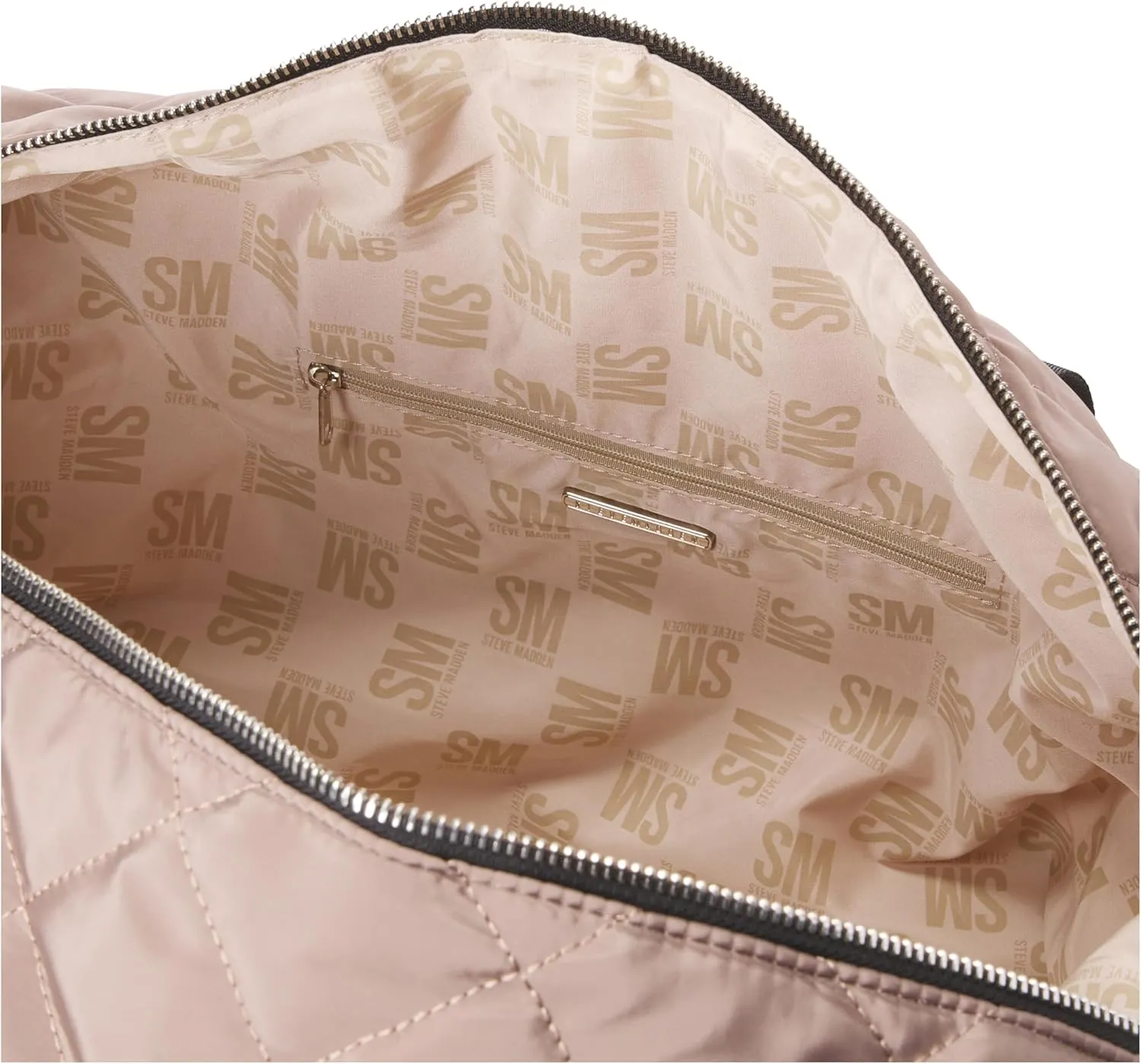 Steve Madden Amos Nylon Quilted Weekender