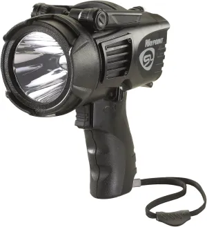 Streamlight 44902 Waypoint 550-Lumen LED Pistol-Grip Spotlight with 12-Volt DC Power Cord and Polymer Mount/Holder, Black