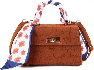 Stylish and Trendy Compact Crossbody Bag for Women - Brown, with Strap - Suitable for Carrying Your Essentials