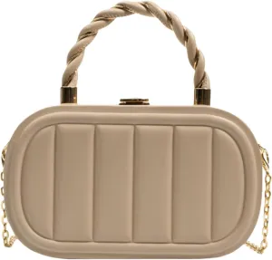 Stylish Minimalist Box Bag - Chain Shoulder & Crossbody Purse,Large Capacity & Quality Hardware,Gift for Christmas