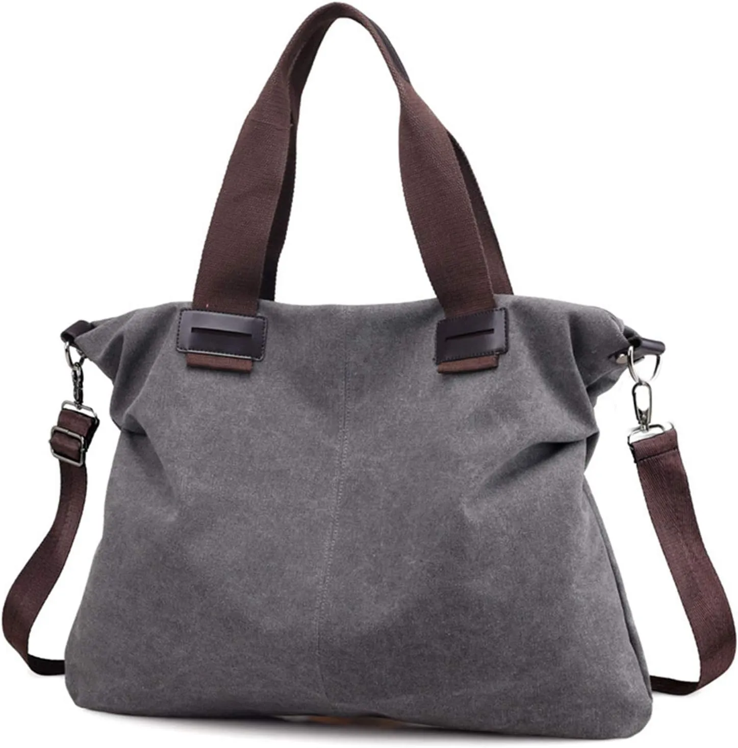 Sunshinejing Women's Canvas Tote Bag Shoulder Crossbody Purses Work Travel Handbag Hobo Bag
