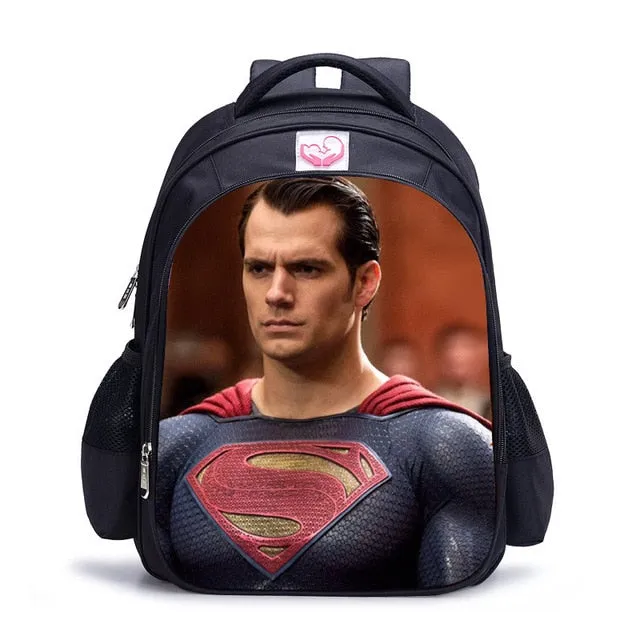 Superman School Bags
