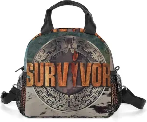 Sur-vivor Lunch Shoulder Bag Lightweight Insulated Heat Preservation Children's Lunch Bag Bento Box One Size