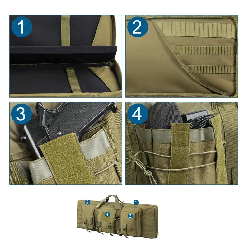 Tactical Double Rifle Case