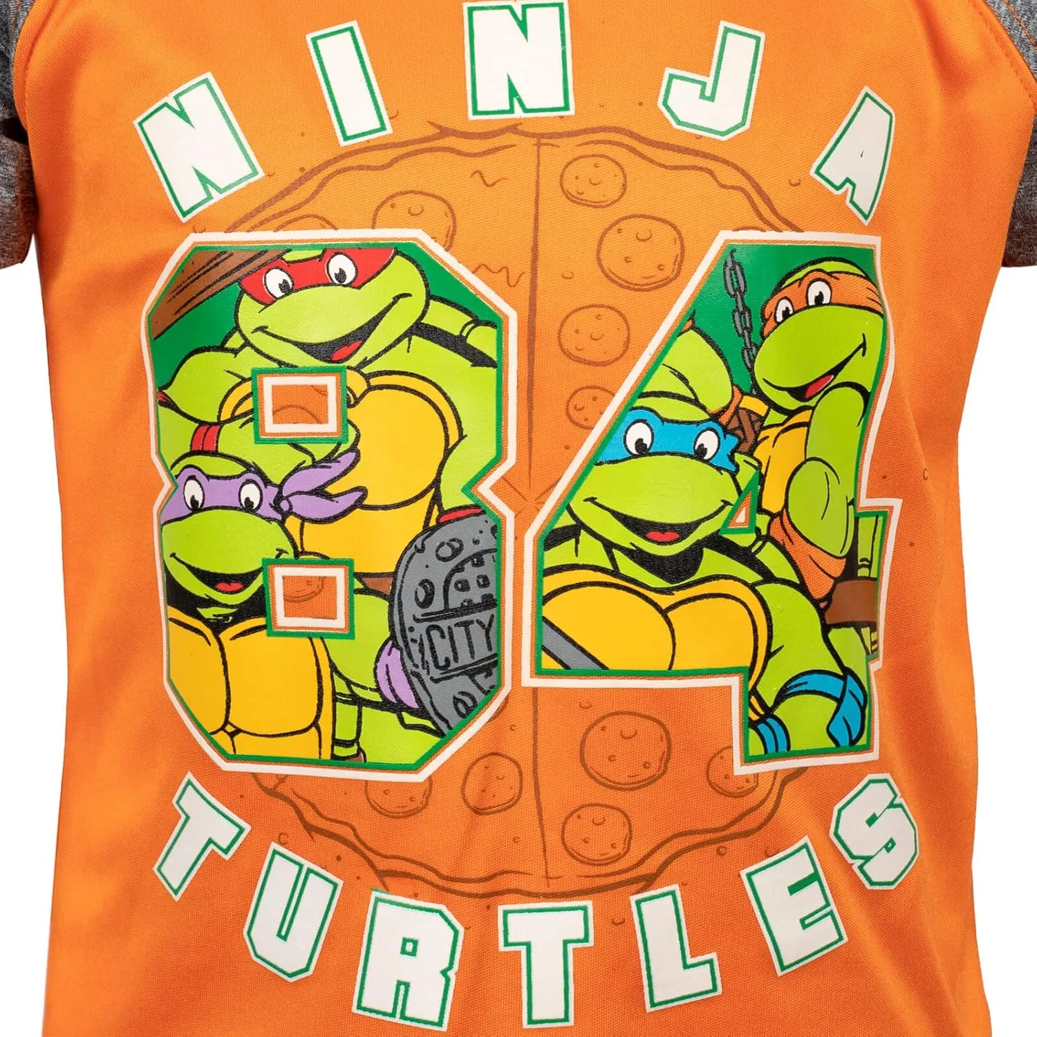 Teenage Mutant Ninja Turtles Leonardo Michelangelo Raphael 3 Pack Athletic T-Shirts Toddler to Big Kid