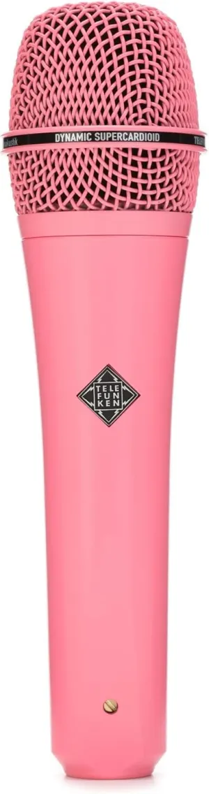 Telefunken M80 Supercardioid Dynamic Handheld Vocal Microphone - Pink