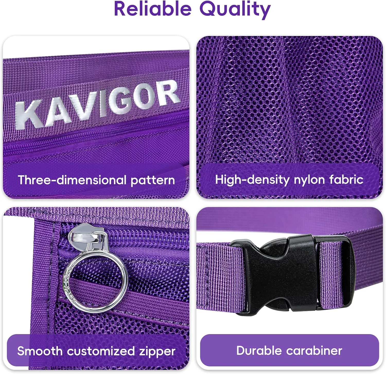 Tennis & Pickleball Ball Holder Waist Pouch Holds 8-10 Balls, Multi-Functional Sports Belt Bag with Zipper Pocket and Carabiner