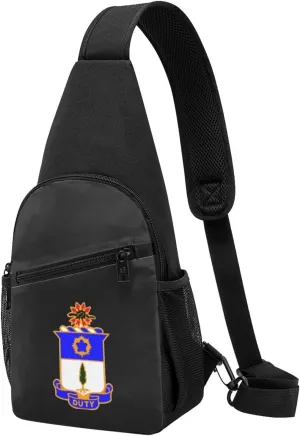 The 21st Infantry Regiment Unisex Chest Bag Lightweight Crossbody Shoulder Bag Travel Pocket