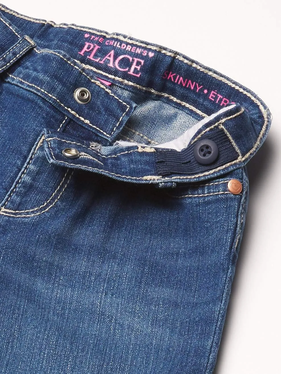 The Children's Place Baby and Toddler Girls' Basic Skinny Jeans, Multipack