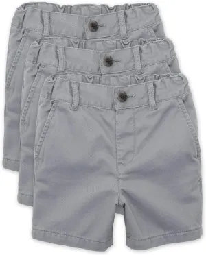 The Children's Place Baby Boys' and Toddler Stretch Chino Shorts