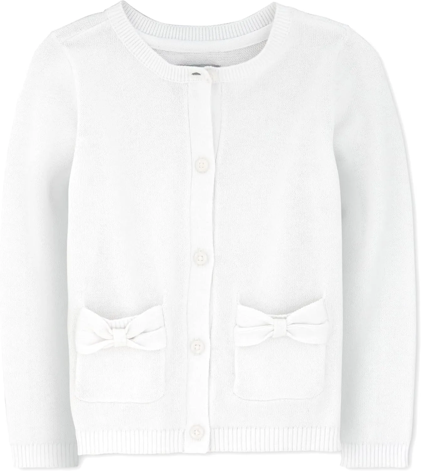 The Children's Place Baby Girls' and Toddler Bow Pocket Cardigan