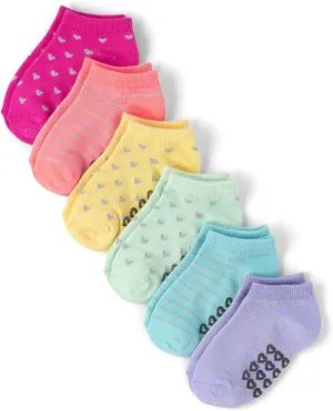 The Children's Place Baby Girls' Heart Ankle Socks