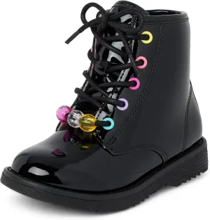 The Children's Place Baby Girls' Lace Up Combat Boot