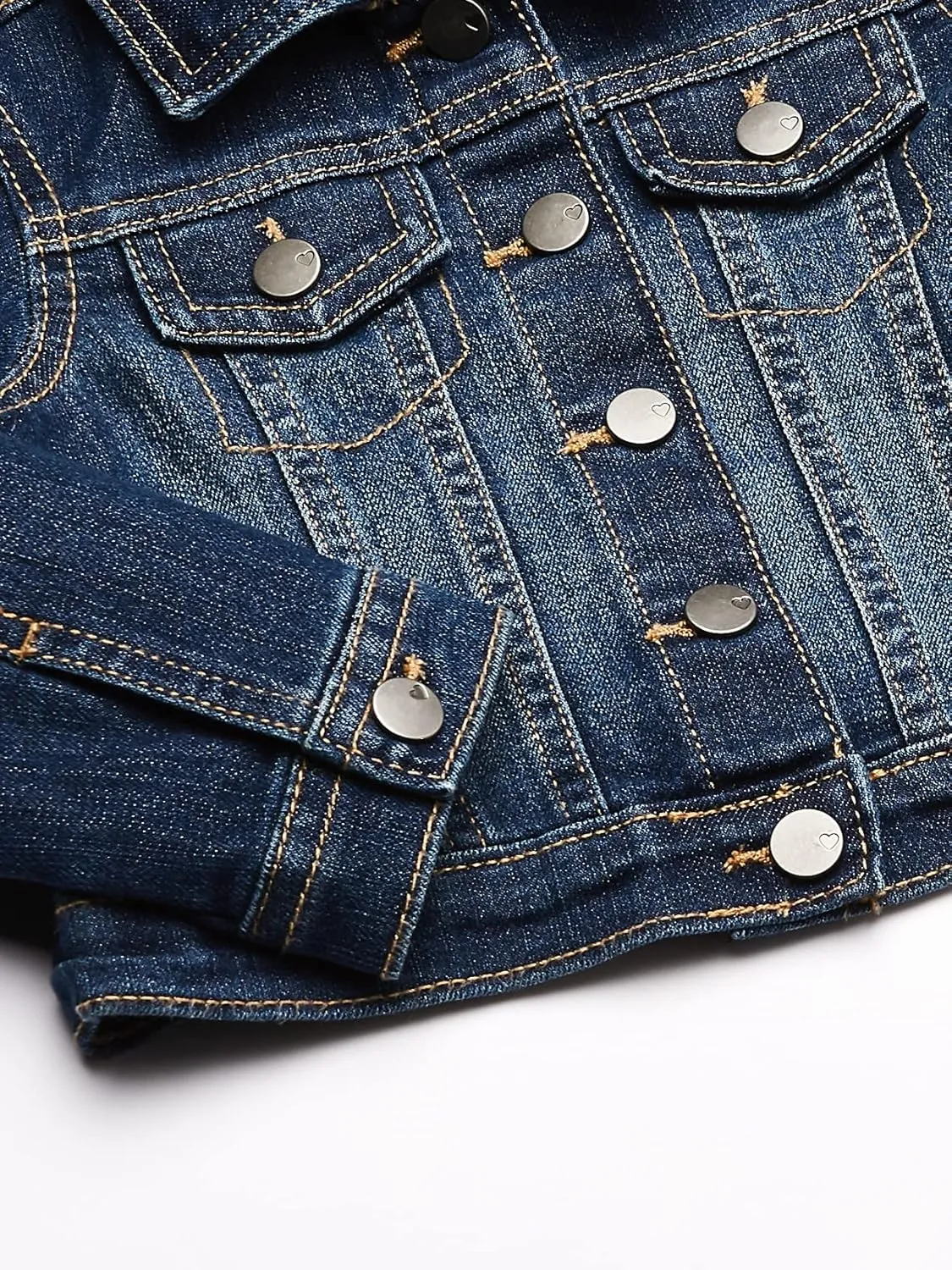 The Children's Place Baby Toddler Girls Basic Denim Jacket