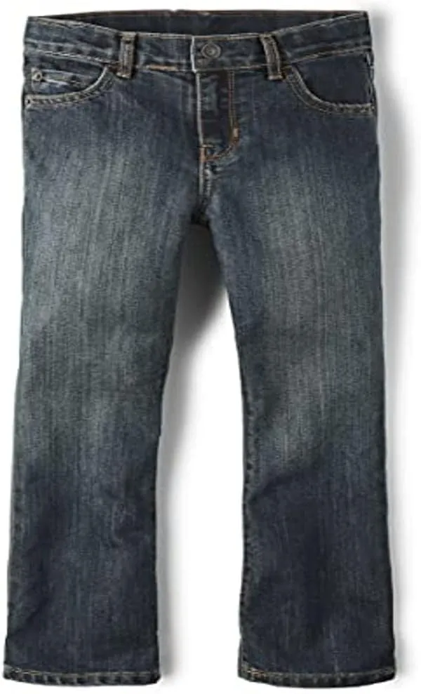 The Children's Place Boys' Basic Bootcut Jeans