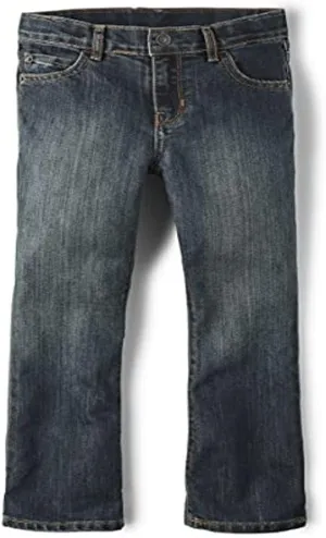 The Children's Place Boys' Basic Bootcut Jeans