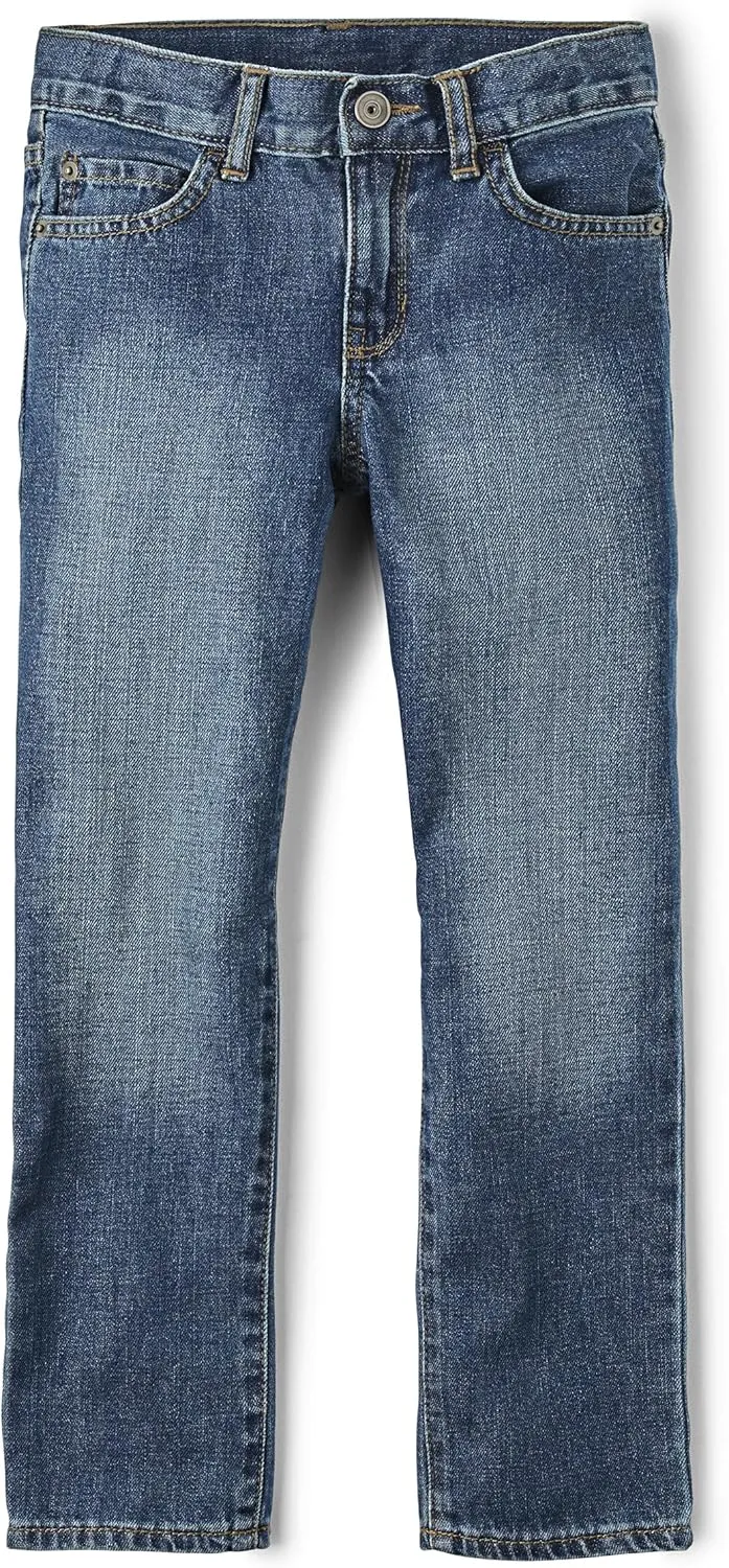 The Children's Place Boys' Basic Bootcut Jeans
