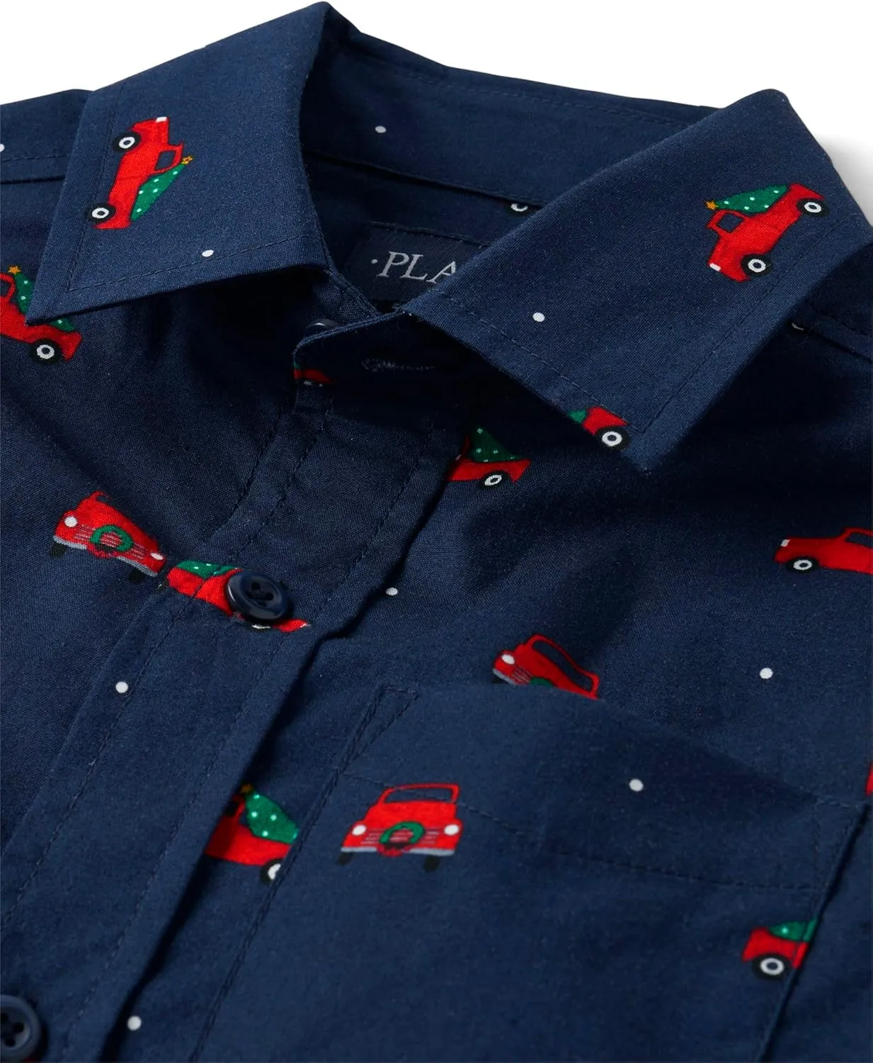 The Children's Place Boy's Long Sleeve Button Down Shirts