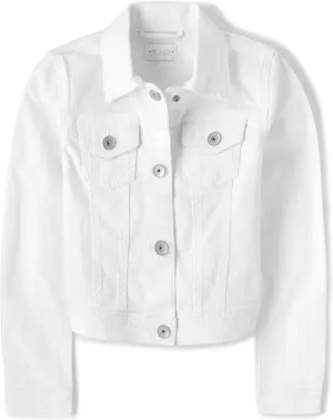 The Children's Place Girls' Basic Denim Jacket