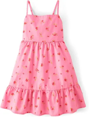 The Children's Place Girls' Casual Sleeveless Tiered Dresses