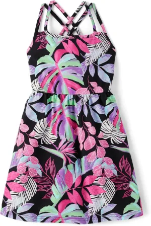 The Children's Place Girls' Casual Sleeveless Tiered Dresses