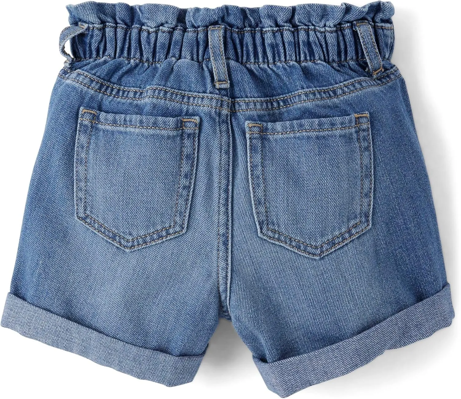 The Children's Place Girls' Denim Shortie Shorts