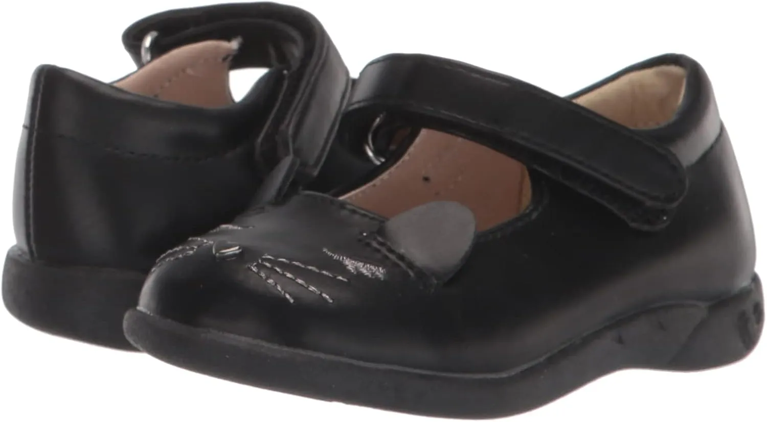 The Children's Place Girls Embroidered Cat Shoes
