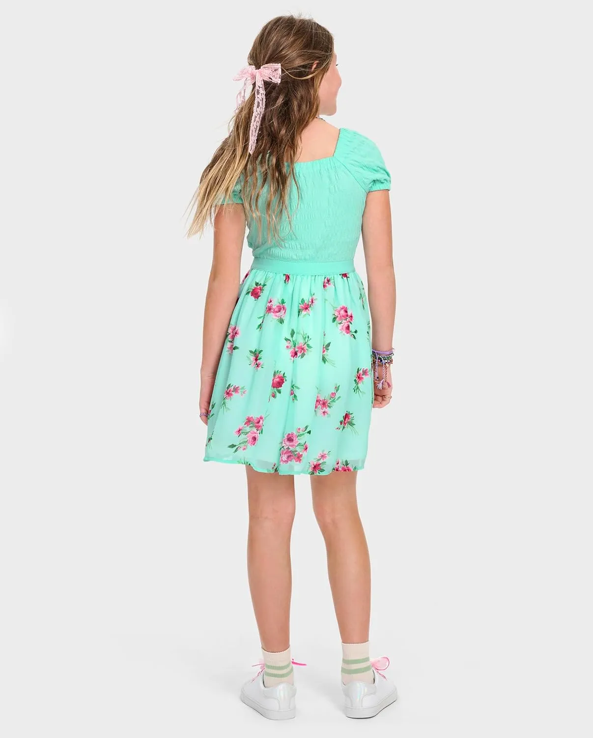 The Children's Place Girls' Short Sleeve Dressy Dress
