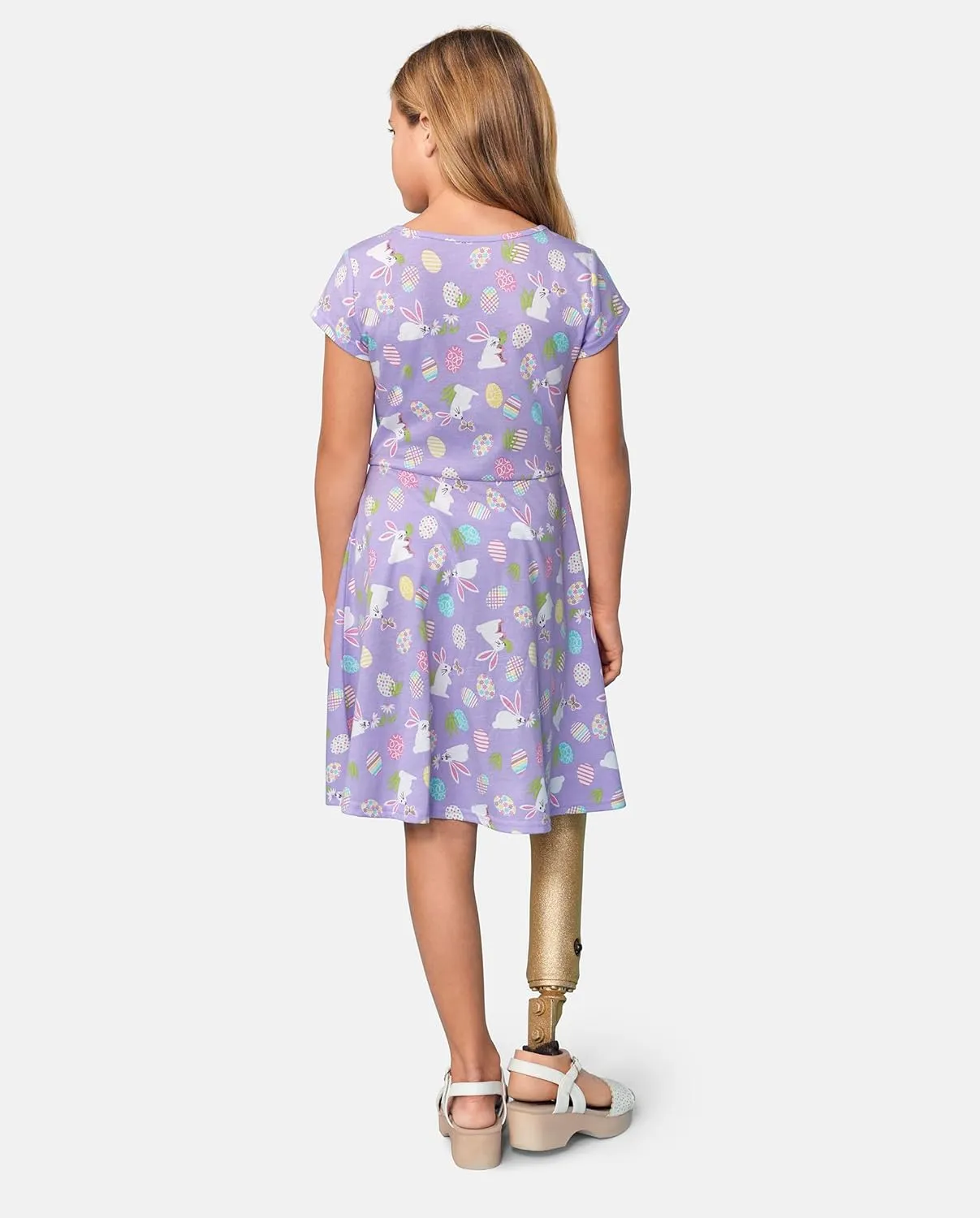 The Children's Place Girls' Short Sleeve Fashion Skater Dress