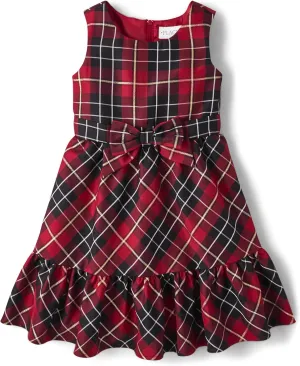 The Children's Place, Sleeveless Holiday Dressy Dress,6X/7