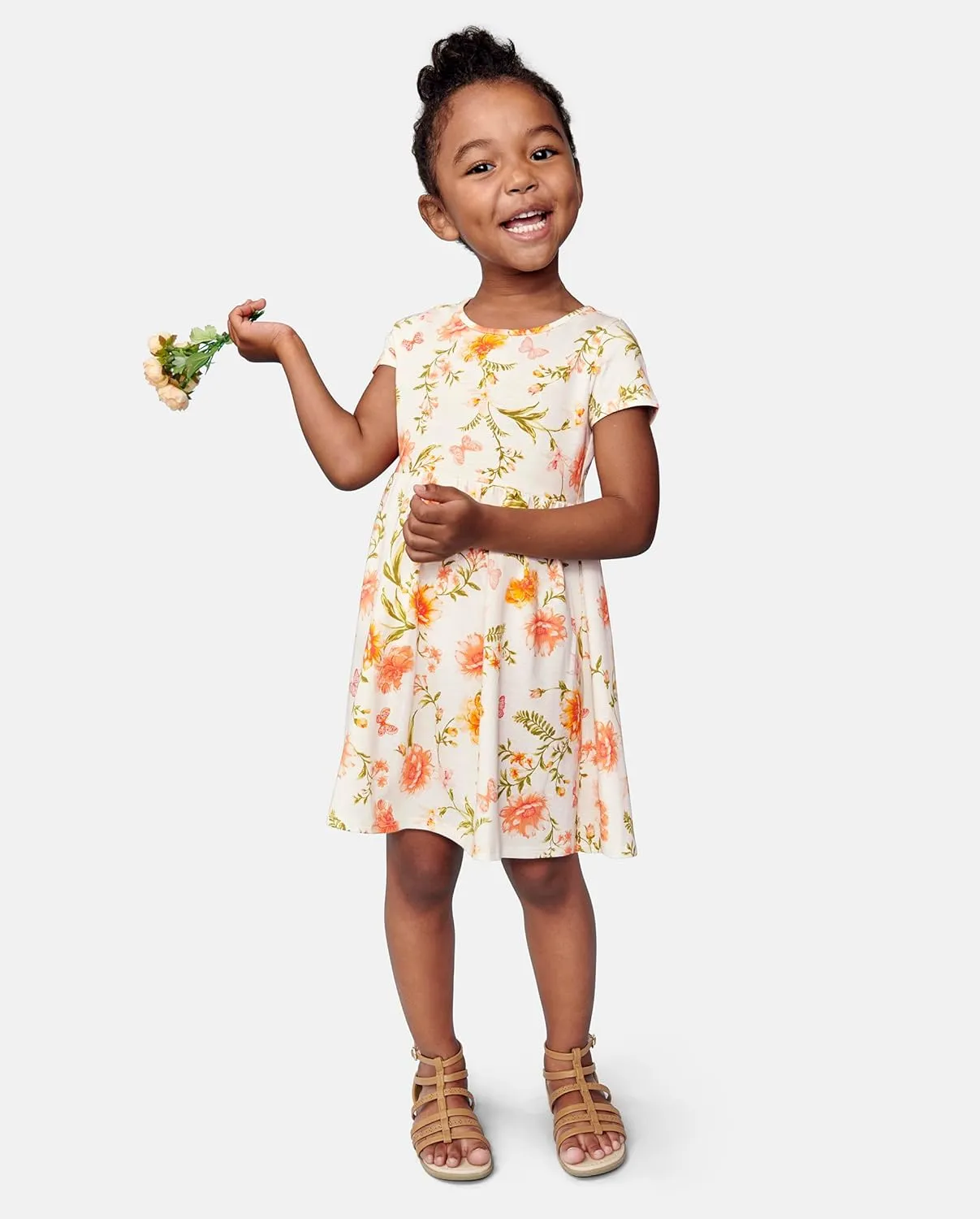 The Children's Place,and Toddler Girls Short Sleeve Fashion Dress