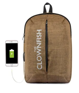 THE CLOWNFISH Tango Laptop Backpack - 25L Capacity, Padded Straps | Ideal for 15.6" Laptops | Olive
