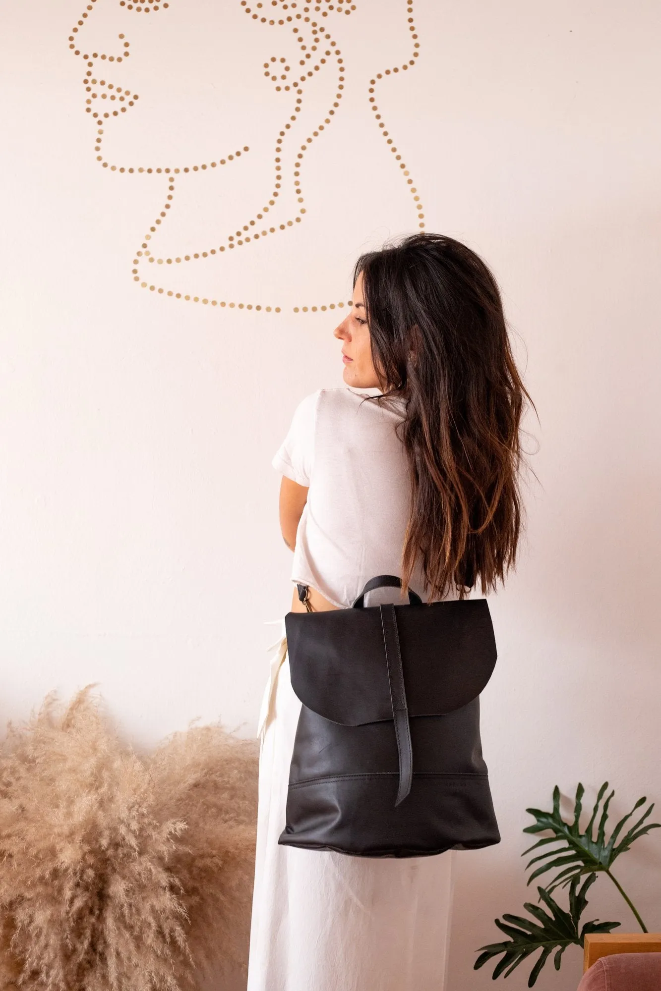 The Lush Versatus Backpack (Blue Suede)