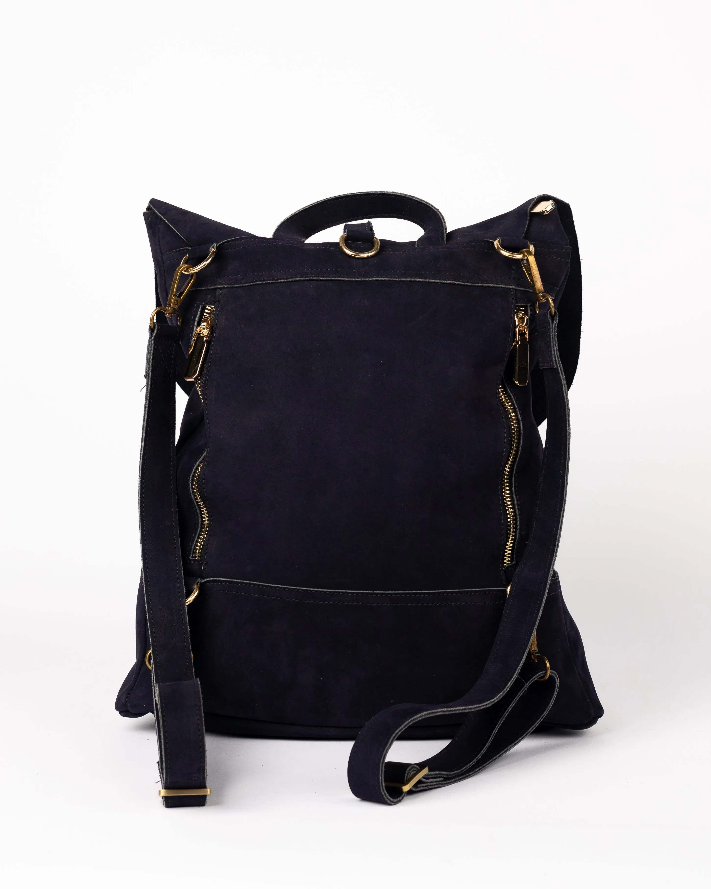 The Lush Versatus Backpack (Blue Suede)