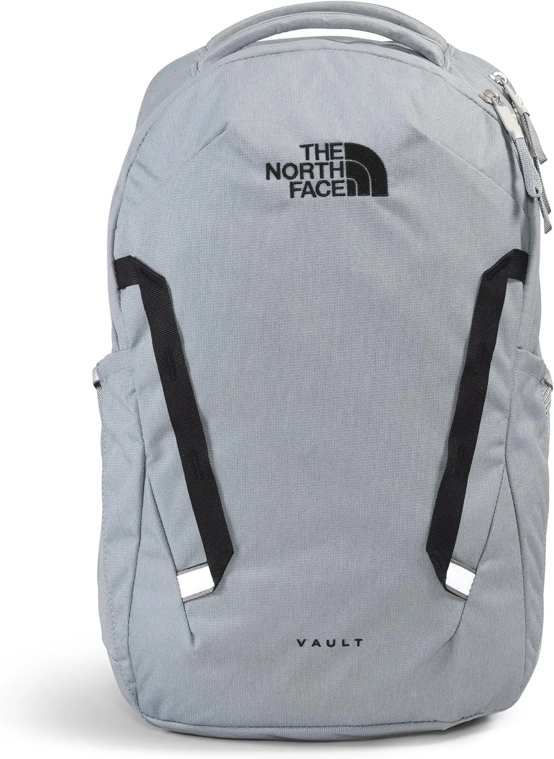 THE NORTH FACE Vault Everyday Laptop Backpack - PFAS Free, Mid Grey Dark Heather/TNF Black-NPF, One Size