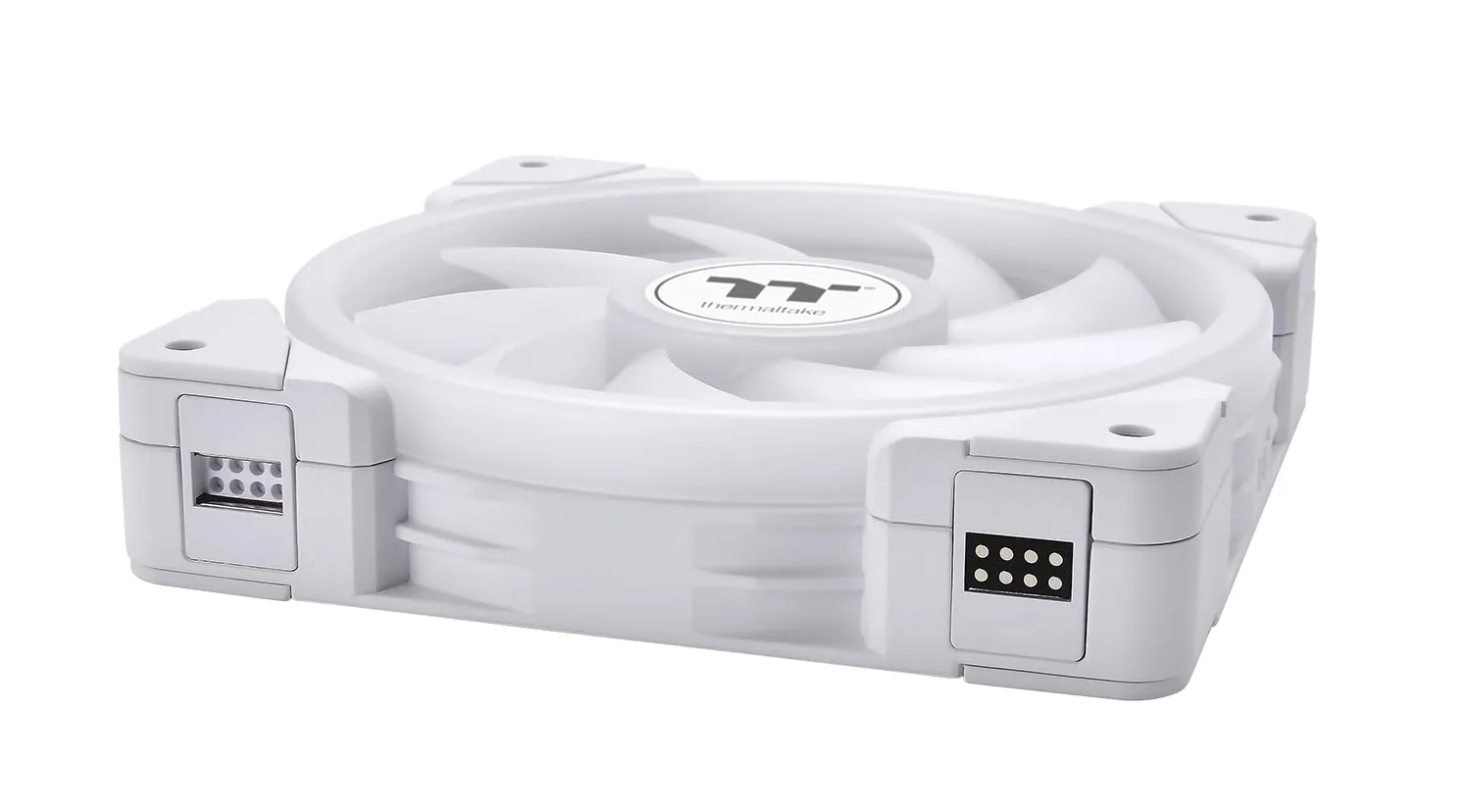 Thermaltake 16cm SWAFAN EX12 ARGB White Computer Fan, 5.4W, 50 CFM, 23dB, Compatible with Desktop, Laptop