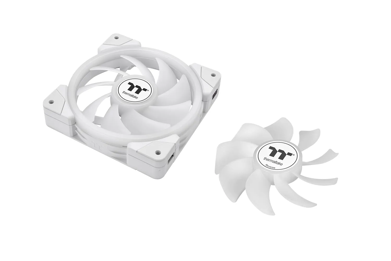 Thermaltake 16cm SWAFAN EX12 ARGB White Computer Fan, 5.4W, 50 CFM, 23dB, Compatible with Desktop, Laptop