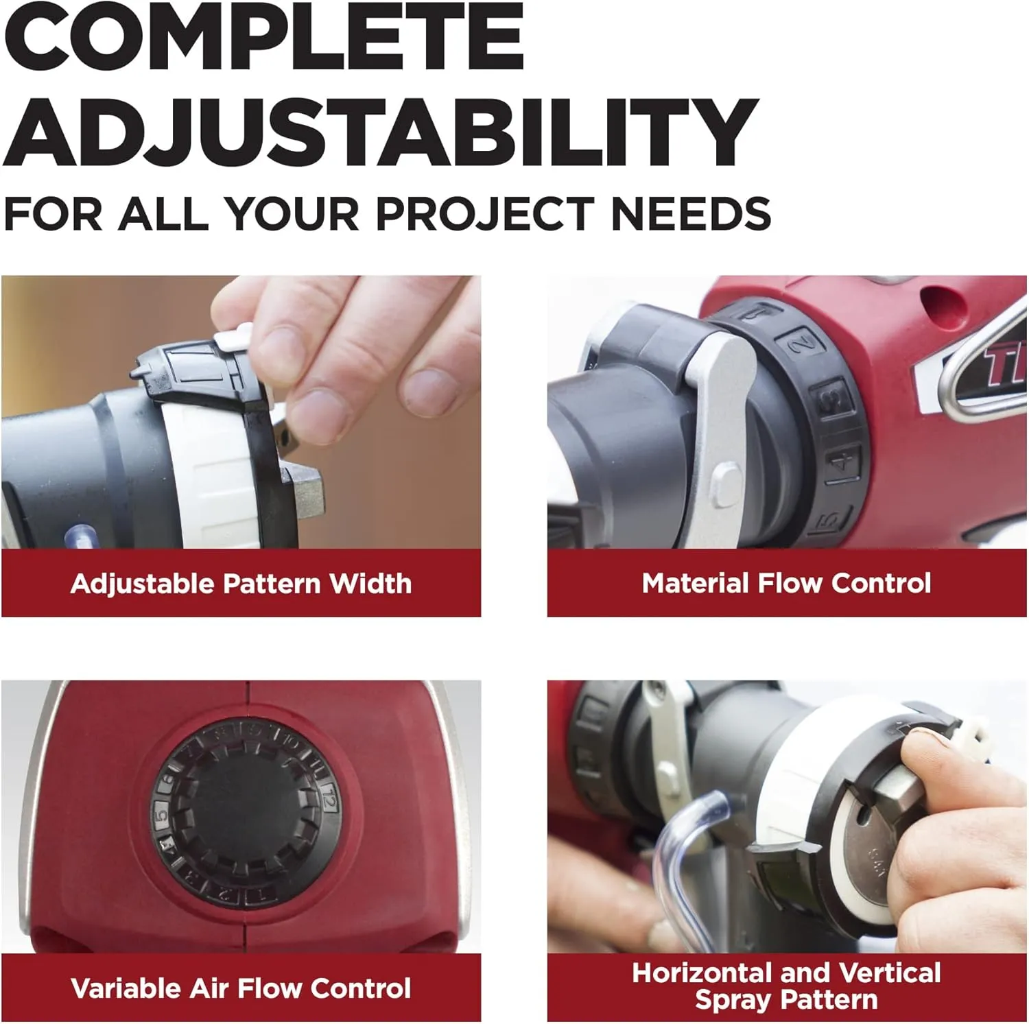 Titan FlexSpray Handheld Pro Grade HVLP Paint Sprayer
