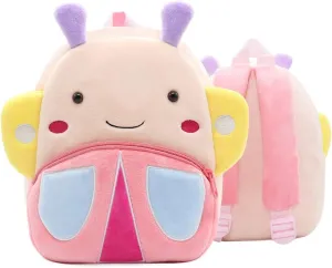 Toddler Backpack Zoo Animals Backpacks Cute Plush Bag Cartoon 10" Preschool Book Bag For 2  Years Girls Boys