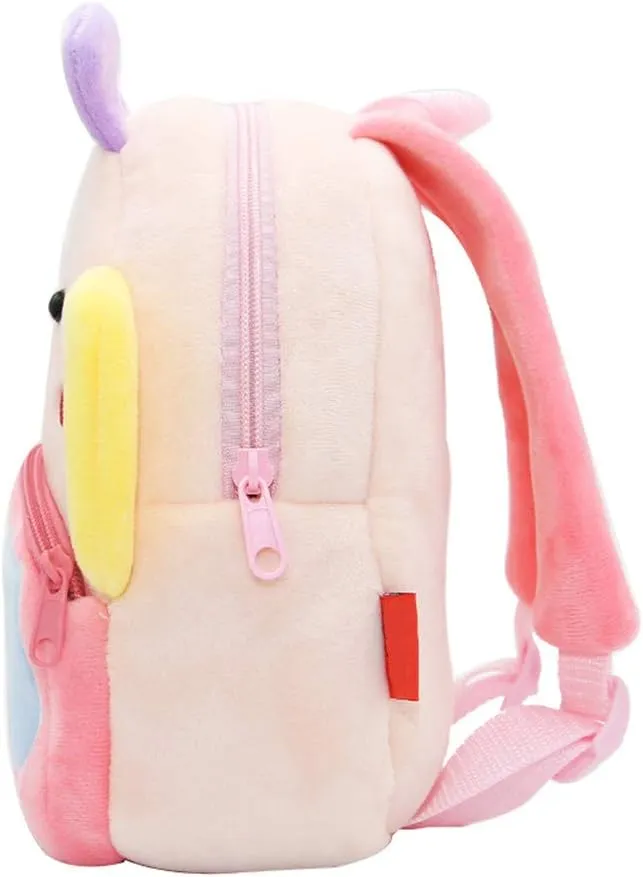Toddler Backpack Zoo Animals Backpacks Cute Plush Bag Cartoon 10" Preschool Book Bag For 2  Years Girls Boys