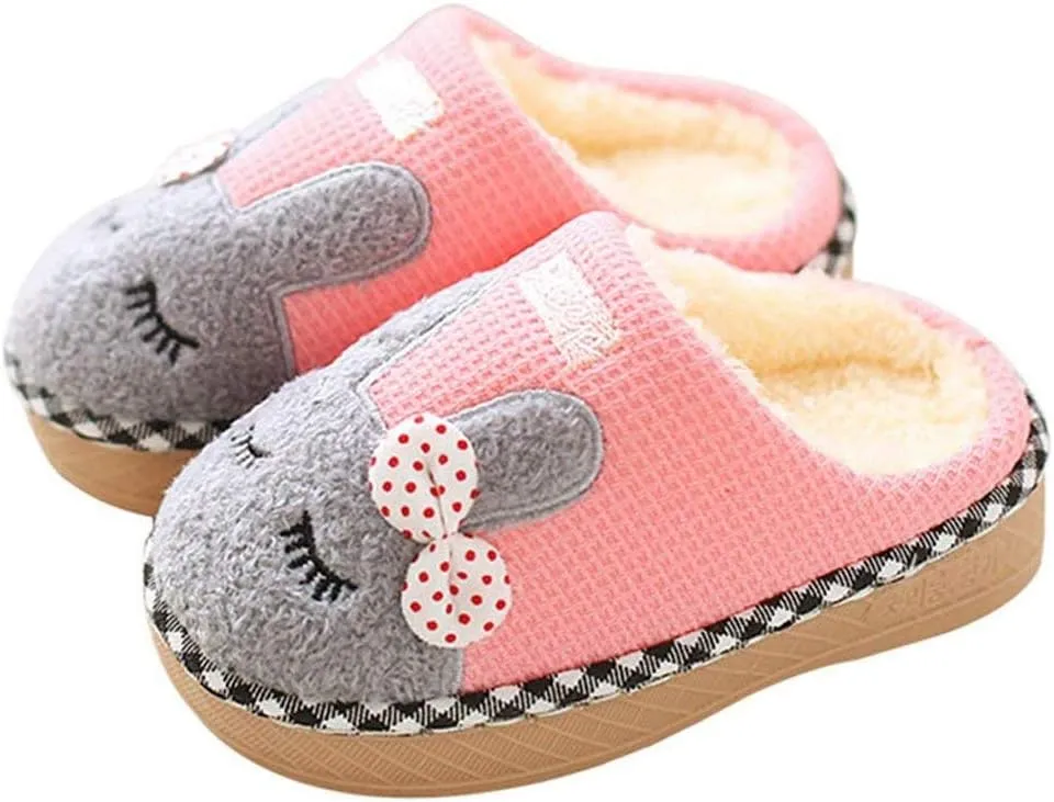 Toddler Slippers Boys Girls House Shoes Little Kids Home Indoor Bedroom Cute Warm Winter Slipper
