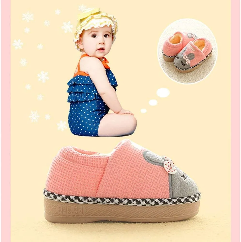 Toddler Slippers Boys Girls House Shoes Little Kids Home Indoor Bedroom Cute Warm Winter Slipper